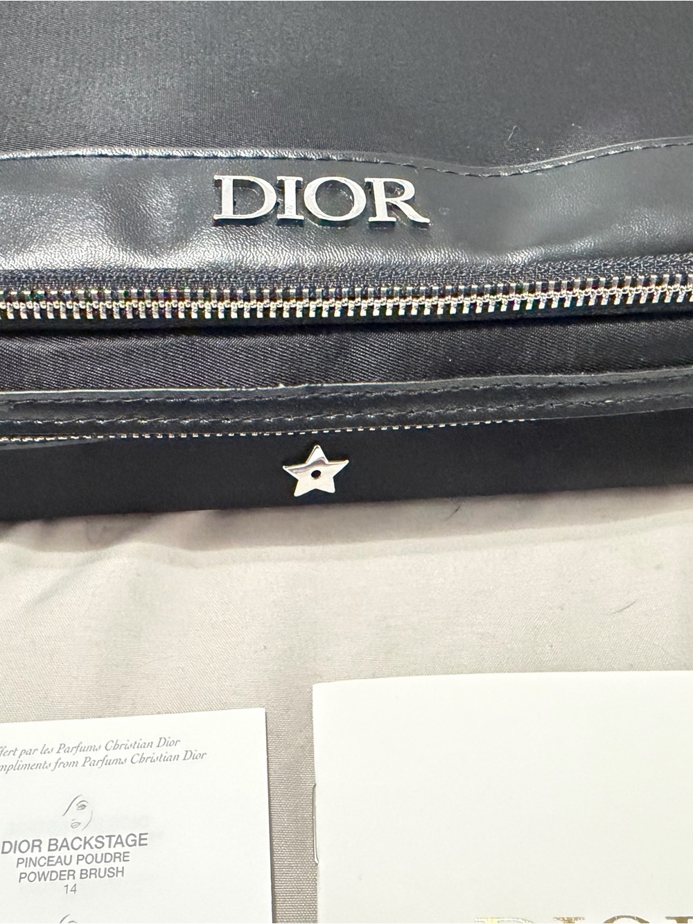 Dior White Box with Gold Logo - Sunglasses Accessory Case